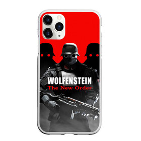 Чехол для iPhone 11 Pro матовый с принтом Wolfenstein The New Order в Кировске, Силикон |  | game | вильгельм череп штрассе | вольфенштайн: новый порядок | игра | игрок | молот евы | оружие | уильям бласковиц | шутер