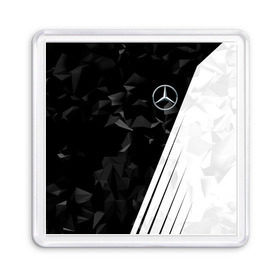 Магнит 55*55 с принтом MERCEDES BENZ SPORT в Кировске, Пластик | Размер: 65*65 мм; Размер печати: 55*55 мм | Тематика изображения на принте: mercedes | марка | машины | мерседес