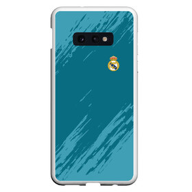 Чехол для Samsung S10E с принтом Real Madrid 2018 Original в Кировске, Силикон | Область печати: задняя сторона чехла, без боковых панелей | emirates | fc | real madrid | абстракция | реал мадрид | футбольный клуб | эмблема