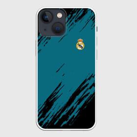 Чехол для iPhone 13 mini с принтом Real Madrid 2018 Original в Кировске,  |  | emirates | fc | real madrid | абстракция | реал мадрид | спорт | спортивные | тренды | футбол | футбольный клуб | эмблема