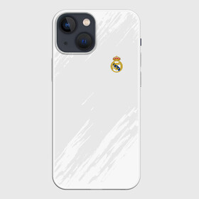 Чехол для iPhone 13 mini с принтом Real Madrid 2018 Original в Кировске,  |  | emirates | fc | real madrid | абстракция | реал мадрид | футбол | футбольный клуб | эмблема