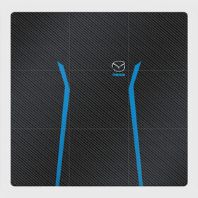 Магнитный плакат 3Х3 с принтом MAZDA SPORT в Кировске, Полимерный материал с магнитным слоем | 9 деталей размером 9*9 см | Тематика изображения на принте: mazda | мазда | марка | машины