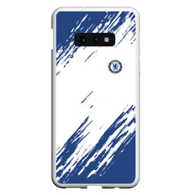 Чехол для Samsung S10E с принтом CHELSEA UNIFORM ФОРМА ЧЕЛСИ в Кировске, Силикон | Область печати: задняя сторона чехла, без боковых панелей | chelsea | fc | football | football club | sport | спорт | спортивные | униформа | фирменные цвета | фк | футбол | футбольный клуб | челси