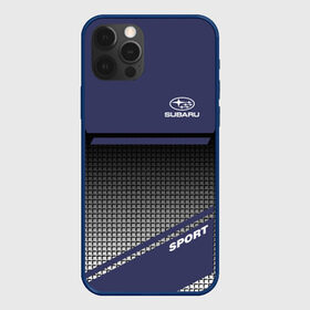 Чехол для iPhone 12 Pro Max с принтом SUBARU SPORT в Кировске, Силикон |  | subaru | марка | машины | субару