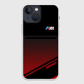 Чехол для iPhone 13 mini с принтом BMW 2018 M Sport в Кировске,  |  | bmw | бмв | марка | машины