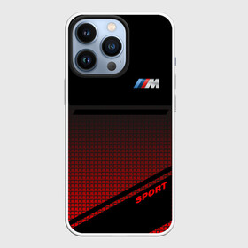 Чехол для iPhone 13 Pro с принтом BMW 2018 M Sport в Кировске,  |  | bmw | бмв | марка | машины