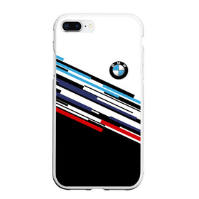 Чехол для iPhone 7Plus/8 Plus матовый с принтом BMW BRAND COLOR в Кировске, Силикон | Область печати: задняя сторона чехла, без боковых панелей | bmw | bmw motorsport | bmw performance | carbon | m | motorsport | performance | sport | бмв | карбон | моторспорт | спорт