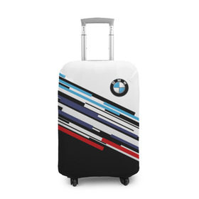 Чехол для чемодана 3D с принтом BMW BRAND COLOR в Кировске, 86% полиэфир, 14% спандекс | двустороннее нанесение принта, прорези для ручек и колес | bmw | bmw motorsport | bmw performance | carbon | m | motorsport | performance | sport | бмв | карбон | моторспорт | спорт