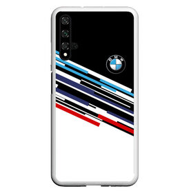 Чехол для Honor 20 с принтом BMW BRAND COLOR в Кировске, Силикон | Область печати: задняя сторона чехла, без боковых панелей | Тематика изображения на принте: bmw | бмв | марка | машины