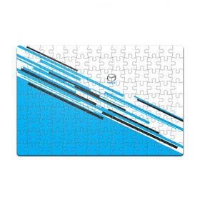 Пазл магнитный 126 элементов с принтом MAZDA SPORT в Кировске, полимерный материал с магнитным слоем | 126 деталей, размер изделия —  180*270 мм | Тематика изображения на принте: mazda | мазда | марка | машины