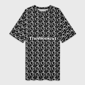 Платье-футболка 3D с принтом The Weeknd в Кировске,  |  | pbrb | pop | rb | the weeknd | trilogy | weeknd | xo | викенд | викнд | икс | иксо | макконен | музыкант | о | рнб | тесфайе | уикенд | уикнд | хип хоп | хипхоп | хо | эйбел | эр эн би