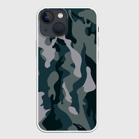 Чехол для iPhone 13 mini с принтом камуфляж в Кировске,  |  | армия | камуфляж