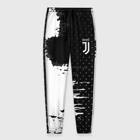 Мужские брюки 3D с принтом Juventus uniform black 2018 в Кировске, 100% полиэстер | манжеты по низу, эластичный пояс регулируется шнурком, по бокам два кармана без застежек, внутренняя часть кармана из мелкой сетки | football | soccer | ювентус