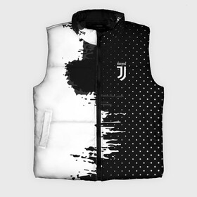 Мужской жилет утепленный 3D с принтом Juventus uniform black 2018 в Кировске,  |  | football | soccer | ювентус