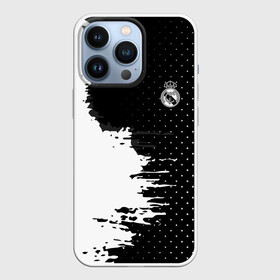 Чехол для iPhone 13 Pro с принтом Real Madrid uniform black 2018 в Кировске,  |  | football | soccer | реал мадрид