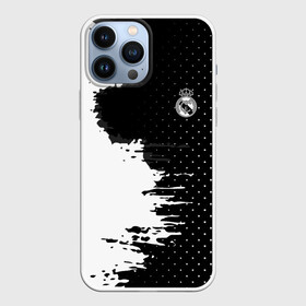 Чехол для iPhone 13 Pro Max с принтом Real Madrid uniform black 2018 в Кировске,  |  | football | soccer | реал мадрид