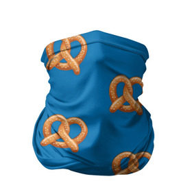 Бандана-труба 3D с принтом Crazy Ex Крендельки в Кировске, 100% полиэстер, ткань с особыми свойствами — Activecool | плотность 150‒180 г/м2; хорошо тянется, но сохраняет форму | еда | крендельки | чокнутая бывшая