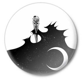 Значок с принтом Touhou в Кировске,  металл | круглая форма, металлическая застежка в виде булавки | anime | touhou | аниме | сон в летний день | сон летним днём