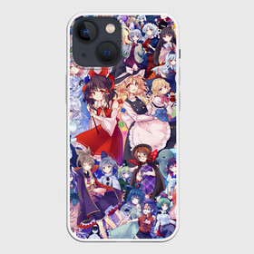 Чехол для iPhone 13 mini с принтом Touhou в Кировске,  |  | anime | touhou | аниме | сон в летний день | сон летним днём