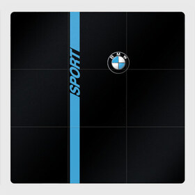 Магнитный плакат 3Х3 с принтом BMW SPORT в Кировске, Полимерный материал с магнитным слоем | 9 деталей размером 9*9 см | 