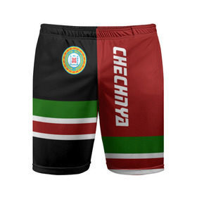 Мужские шорты 3D спортивные с принтом CHECHNYA (Чечня) в Кировске,  |  | chechnya | грозный | кавказ | кавказец | кадыров | республика | северный | флаг | чех | чечен | чеченец | чеченка | чеченская | чечня