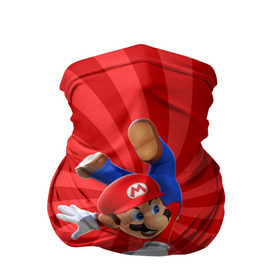 Бандана-труба 3D с принтом Super Mario в Кировске, 100% полиэстер, ткань с особыми свойствами — Activecool | плотность 150‒180 г/м2; хорошо тянется, но сохраняет форму | nintendo | марио | нинтендо