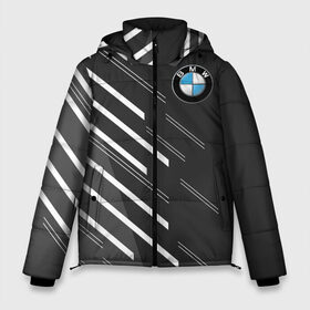 Мужская зимняя куртка 3D с принтом BMW SPORT в Кировске, верх — 100% полиэстер; подкладка — 100% полиэстер; утеплитель — 100% полиэстер | длина ниже бедра, свободный силуэт Оверсайз. Есть воротник-стойка, отстегивающийся капюшон и ветрозащитная планка. 

Боковые карманы с листочкой на кнопках и внутренний карман на молнии. | auto | bmw | motorsport | авто | автомобиль | автомобильные | бмв | бренд | марка | машины | моторспорт | спорт