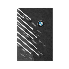 Обложка для паспорта матовая кожа с принтом BMW SPORT в Кировске, натуральная матовая кожа | размер 19,3 х 13,7 см; прозрачные пластиковые крепления | auto | bmw | motorsport | авто | автомобиль | автомобильные | бмв | бренд | марка | машины | моторспорт | спорт