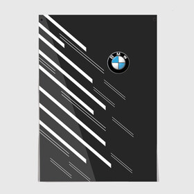 Постер с принтом BMW SPORT в Кировске, 100% бумага
 | бумага, плотность 150 мг. Матовая, но за счет высокого коэффициента гладкости имеет небольшой блеск и дает на свету блики, но в отличии от глянцевой бумаги не покрыта лаком | auto | bmw | motorsport | авто | автомобиль | автомобильные | бмв | бренд | марка | машины | моторспорт | спорт