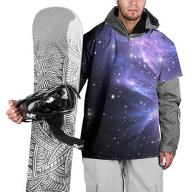 Накидка на куртку 3D с принтом Сияние звёзд в Кировске, 100% полиэстер |  | Тематика изображения на принте: nebula | space | star | астрономия | вселенная | звезды | космический | космос | планеты