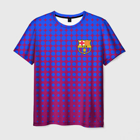 Мужская футболка 3D с принтом Barcelona в Кировске, 100% полиэфир | прямой крой, круглый вырез горловины, длина до линии бедер | barca | barcelona | barsa | barselona | football | futbol | messi | sport | барселона | лига | месси | спорт | футбол