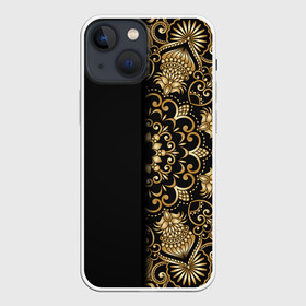 Чехол для iPhone 13 mini с принтом ИСКУССТВО МАНДАЛА | MANDALA в Кировске,  |  | Тематика изображения на принте: абстракция | узор