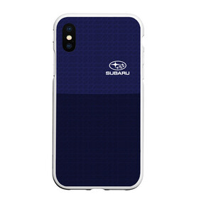 Чехол для iPhone XS Max матовый с принтом SUBARU SPORT в Кировске, Силикон | Область печати: задняя сторона чехла, без боковых панелей | auto | subaru | авто | автомобиль | автомобильные | бренд | марка | машины | спорт | субару