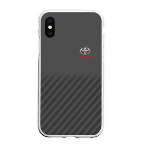 Чехол для iPhone XS Max матовый с принтом TOYOTA SPORT в Кировске, Силикон | Область печати: задняя сторона чехла, без боковых панелей | auto | toyota | авто | автомобиль | автомобильные | бренд | марка | машины | тойота