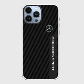 Чехол для iPhone 13 Pro Max с принтом MERCEDES BENZ SPORT в Кировске,  |  | amg | auto | mercedes | авто | автомобиль | автомобильные | бренд | марка | машины | мерседес