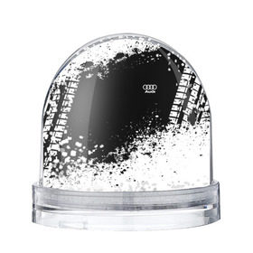 Снежный шар с принтом Audi brand motors в Кировске, Пластик | Изображение внутри шара печатается на глянцевой фотобумаге с двух сторон | ауди | машина