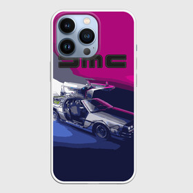 Чехол для iPhone 13 Pro с принтом DeLorean в Кировске,  |  | back to the future | dmc | браун | делореан | делориан | дилориан | док | дэлореан | макфлай | марти | машина времени | эммет
