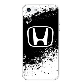 Чехол для iPhone 5/5S матовый с принтом Honda abstract sport в Кировске, Силикон | Область печати: задняя сторона чехла, без боковых панелей | auto | automobile | car | honda | machine | motor | motor car | sport car | автомашина | бренд | легковой автомобиль | марка | спортивный автомобиль | тачка | хонда