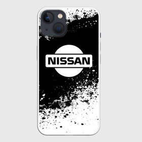 Чехол для iPhone 13 с принтом Nissan abstract sport в Кировске,  |  | motor | nissan | авто | лого | машина | ниссан | тачка