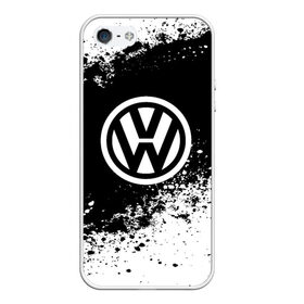 Чехол для iPhone 5/5S матовый с принтом Volkswagen abstract sport в Кировске, Силикон | Область печати: задняя сторона чехла, без боковых панелей | auto | automobile | car | machine | motor | motor car | sport car | volkswagen | автомашина | бренд | легковой автомобиль | марка | спортивный автомобиль | тачка