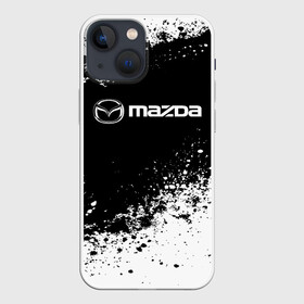 Чехол для iPhone 13 mini с принтом Mazda в Кировске,  |  | auto | automobile | car | machine | mazda | motor | motor car | sport car | автомашина | бренд | легковой автомобиль | мазда | марка | спортивный автомобиль | тачка