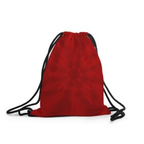 Рюкзак-мешок 3D с принтом Abstract flower RED в Кировске, 100% полиэстер | плотность ткани — 200 г/м2, размер — 35 х 45 см; лямки — толстые шнурки, застежка на шнуровке, без карманов и подкладки | 