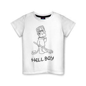 Детская футболка хлопок с принтом Bart Lil Peep в Кировске, 100% хлопок | круглый вырез горловины, полуприлегающий силуэт, длина до линии бедер | Тематика изображения на принте: bart simpson | lil peep | барт симпсоны | лил пип