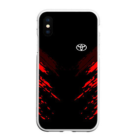 Чехол для iPhone XS Max матовый с принтом Toyota SPORT в Кировске, Силикон | Область печати: задняя сторона чехла, без боковых панелей | auto | automobile | car | machine | motor | motor car | sport car | toyota | автомашина | бренд | легковой автомобиль | марка | спортивный автомобиль | тачка