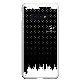 Чехол для Samsung S10E с принтом Mercedes abstract black 2018 в Кировске, Силикон | Область печати: задняя сторона чехла, без боковых панелей | auto | automobile | car | machine | mercedes | motor | motor car | sport car | автомашина | бренд | легковой автомобиль | марка | спортивный автомобиль | тачка