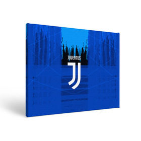 Холст прямоугольный с принтом FC Juventus color abstract в Кировске, 100% ПВХ |  | 