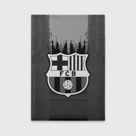 Обложка для автодокументов с принтом FC Barcelona abstract color в Кировске, натуральная кожа |  размер 19,9*13 см; внутри 4 больших “конверта” для документов и один маленький отдел — туда идеально встанут права | Тематика изображения на принте: 