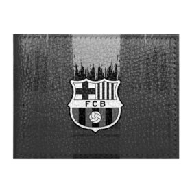 Обложка для студенческого билета с принтом FC Barcelona abstract color в Кировске, натуральная кожа | Размер: 11*8 см; Печать на всей внешней стороне | 