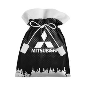 Подарочный 3D мешок с принтом Mitsubishi в Кировске, 100% полиэстер | Размер: 29*39 см |  машина | марка | митсубиси