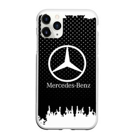 Чехол для iPhone 11 Pro матовый с принтом Mercedes-Benz в Кировске, Силикон |  | 
